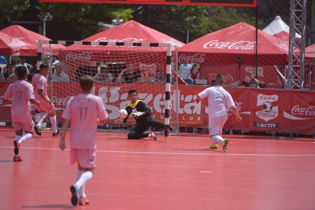 GALERIE FOTO Atmosferă de zile mari la finalele Cupei Coca Cola! Lacrimi, bucurie și emoții cît cuprinde într-o serie de imagini spectaculoase