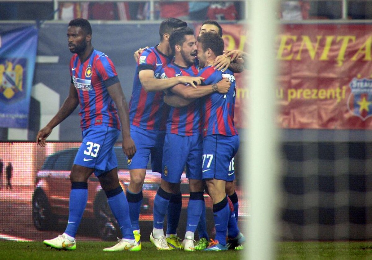 FOTO » Triplă istorică » Steaua cîştigă şi Cupa României, 3-0 cu Universitatea Cluj