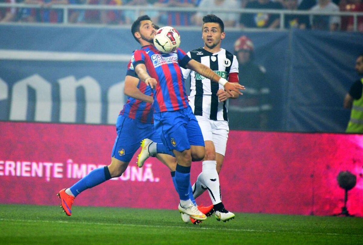 FOTO » Triplă istorică » Steaua cîştigă şi Cupa României, 3-0 cu Universitatea Cluj