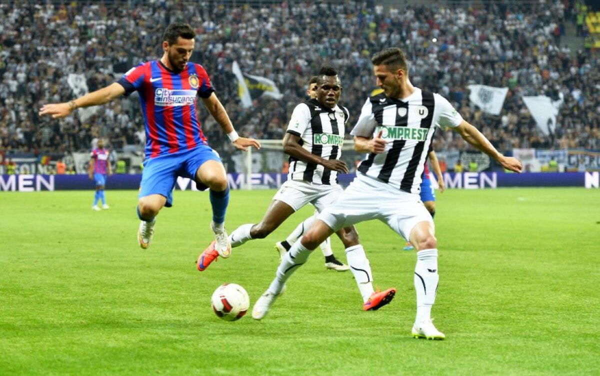 FOTO » Triplă istorică » Steaua cîştigă şi Cupa României, 3-0 cu Universitatea Cluj