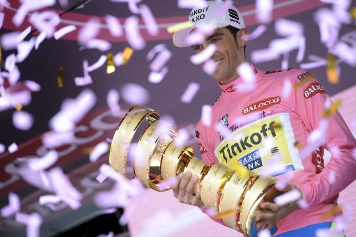 Al 7-lea triumf: Alberto Contador a cîștigat Turul Italiei » Eduard Grosu și Serghei Țvetcov au devenit primii români din istorie care termină un Mare Tur