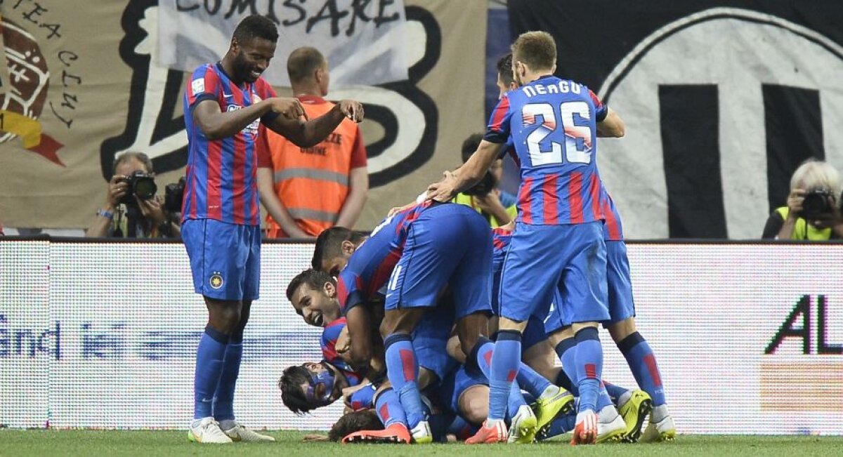 FOTO » Triplă istorică » Steaua cîştigă şi Cupa României, 3-0 cu Universitatea Cluj