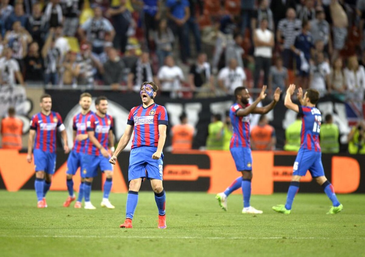 FOTO » Triplă istorică » Steaua cîştigă şi Cupa României, 3-0 cu Universitatea Cluj