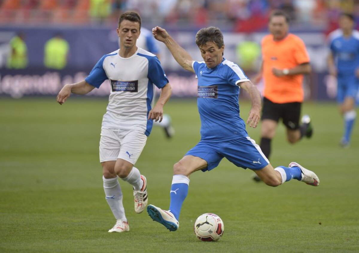 FOTO Pot juca în Liga 1! Legendele au făcut senzaţie pe Naţional Arena înainte de finala Cupei României