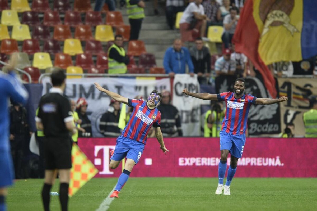 FOTO Să faci ce face Popa! Steaua a cîștigat și Cupa României, după 3-0 cu U Cluj