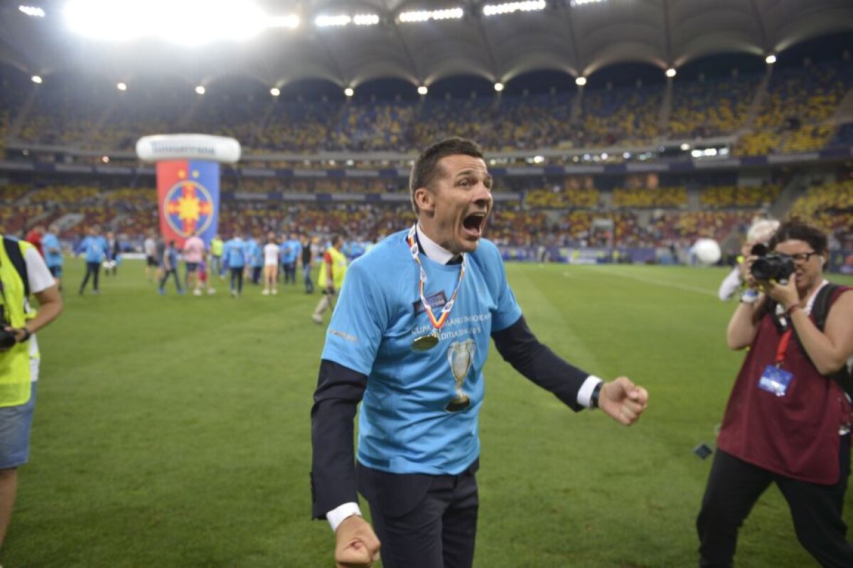 FOTO Să faci ce face Popa! Steaua a cîștigat și Cupa României, după 3-0 cu U Cluj