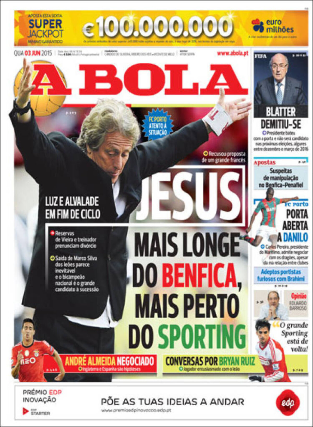 Ce scriu azi ziarele de sport din lume (3 iunie 2015)