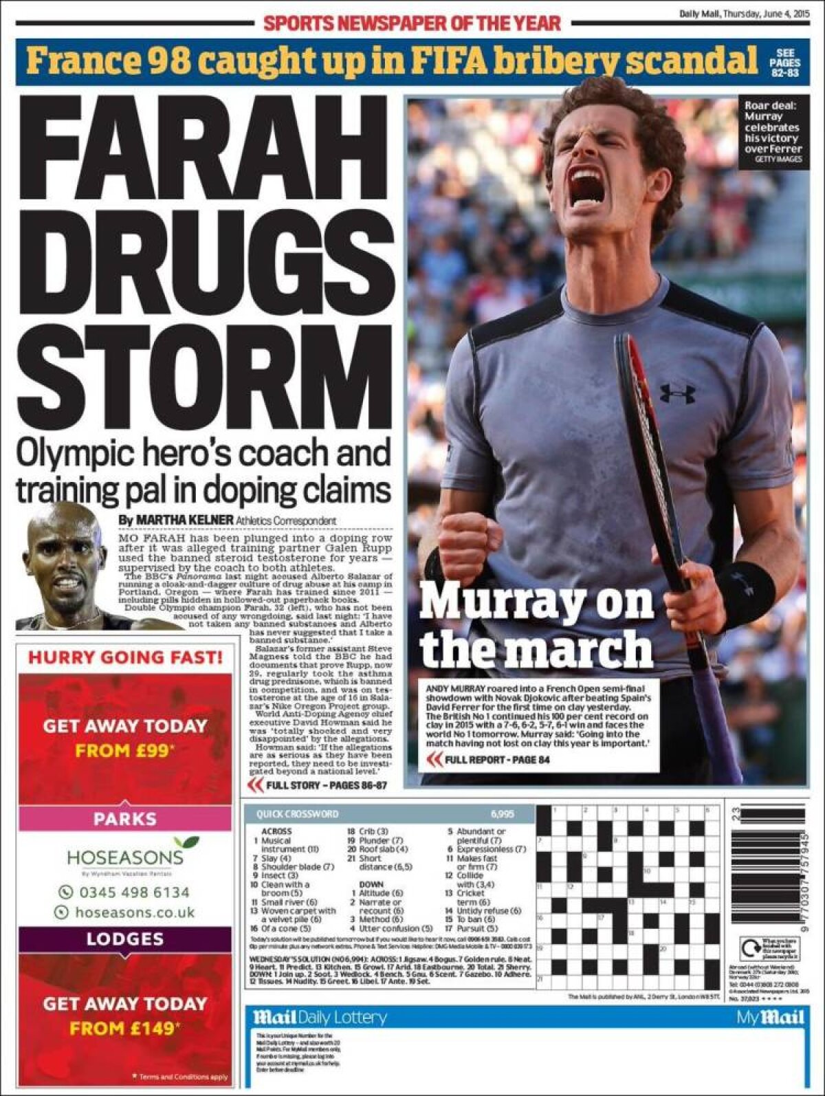 Ce scriu azi ziarele de sport din lume (4 iunie 2015)