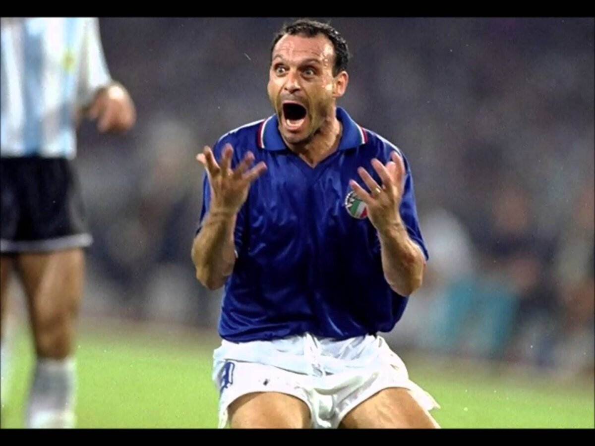 VIDEO Zece minute cu legendarul golgeter al CM '90 » ”Toto” Schillaci: "Juve va cîştiga la penalty-uri"