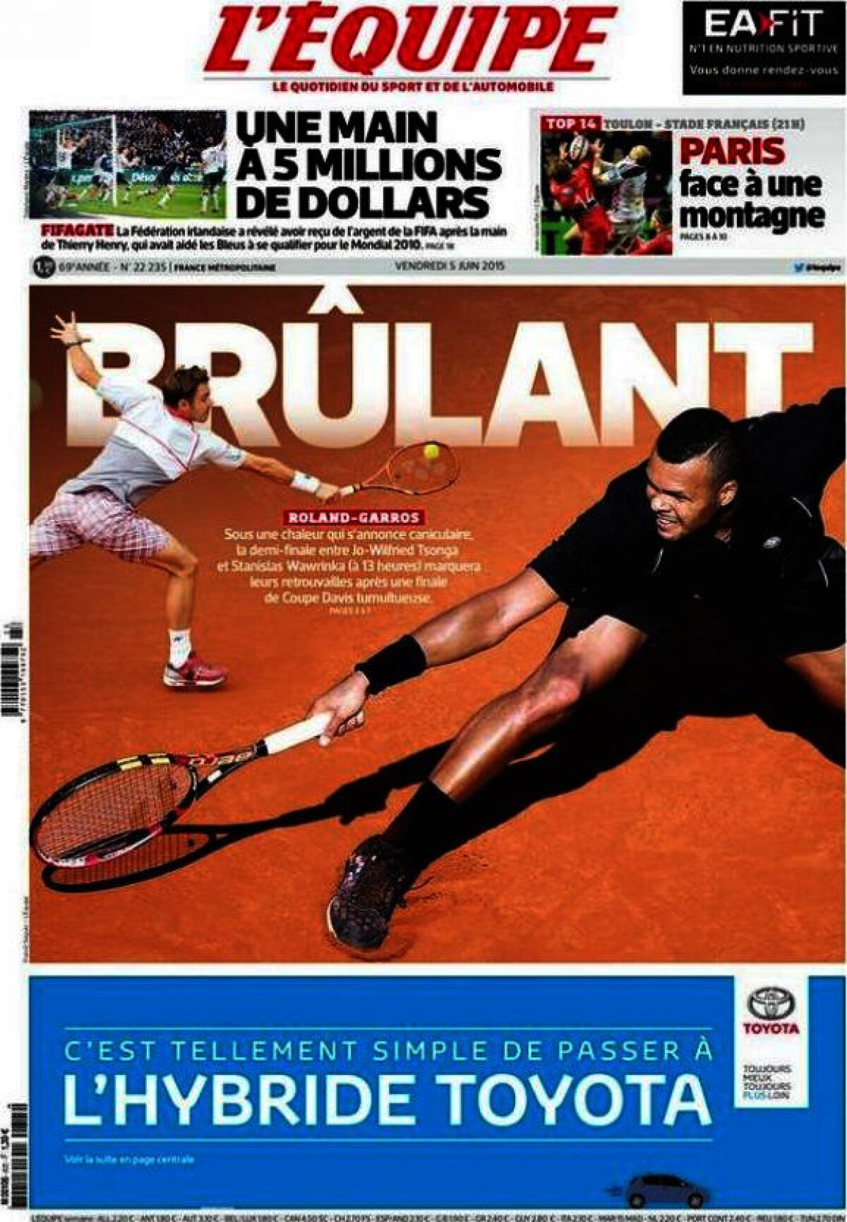 Ce scriu azi ziarele de sport din lume (5 iunie 2015)