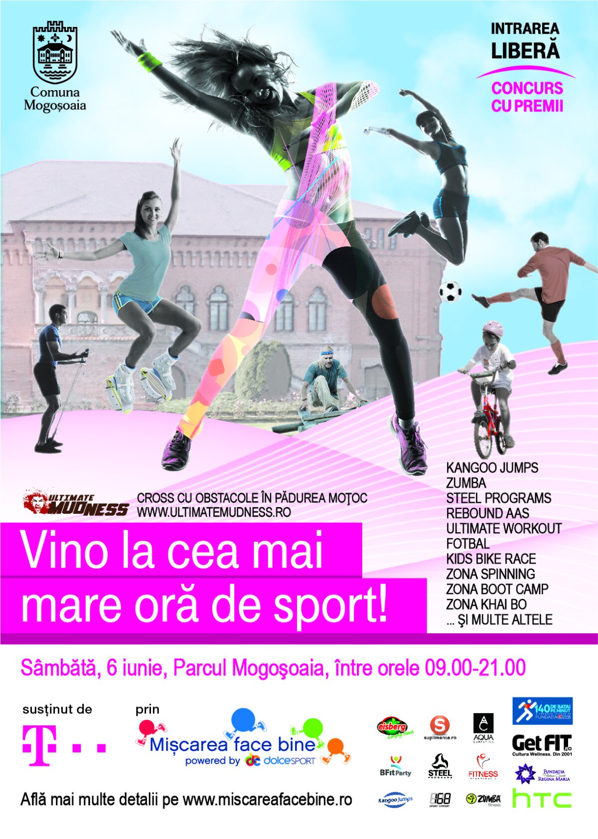 (P) Telekom invită iubitorii de mișcare la cea de-a 5-a ediție a evenimentului „Cea mai mare oră de sport”