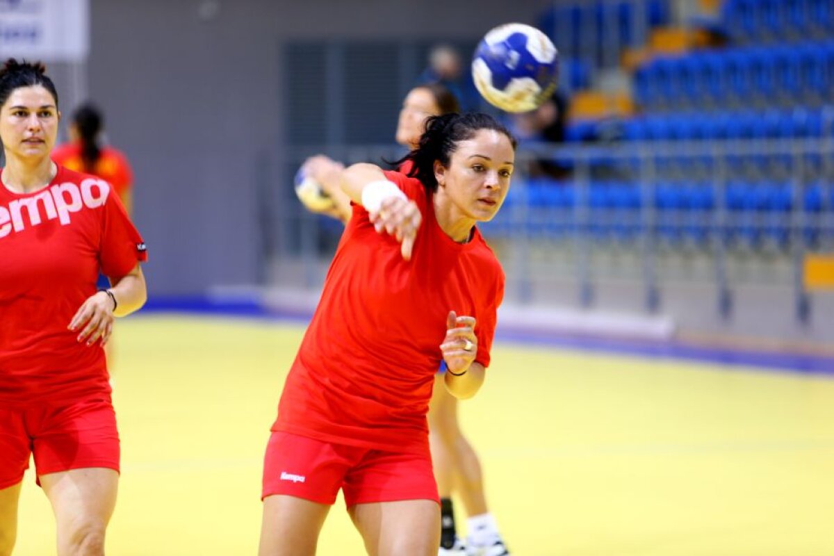 FOTO EXCLUSIV Valentina Elisei a vorbit înaintea dublei cu Serbia despre şansele de calificare la CM: "Pentru asta vom lupta"