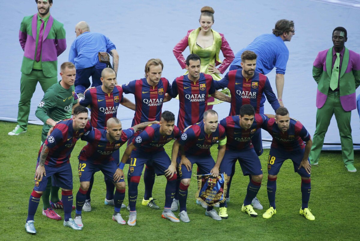 VIDEO + FOTO "Una manita" pentru Barcelona » Catalanii trec de Juventus, scor 3-1, şi cîştigă finala Ligii Campionilor pentru a 5-a oară