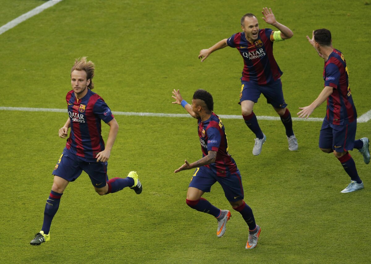 VIDEO + FOTO "Una manita" pentru Barcelona » Catalanii trec de Juventus, scor 3-1, şi cîştigă finala Ligii Campionilor pentru a 5-a oară