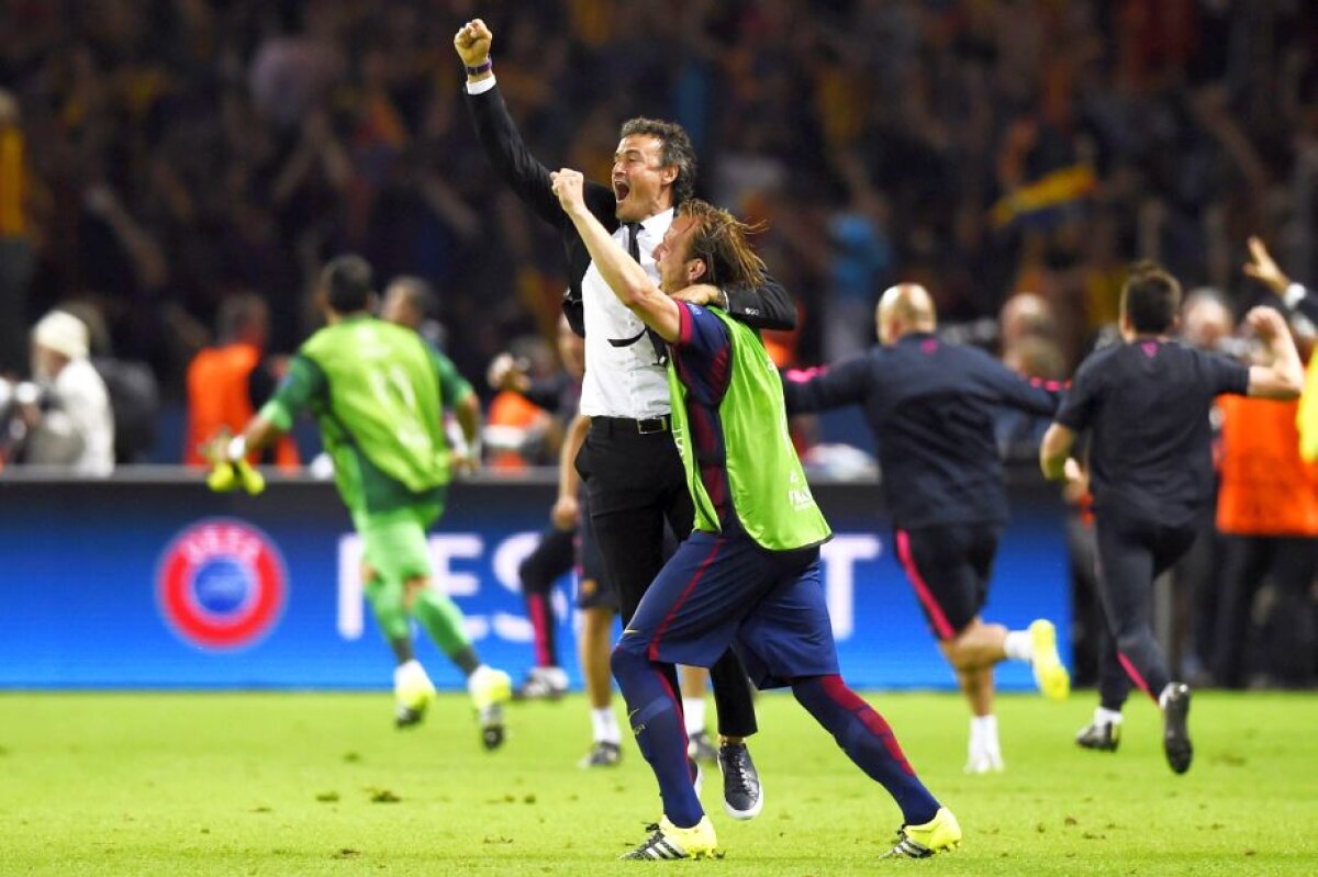 VIDEO + FOTO "Una manita" pentru Barcelona » Catalanii trec de Juventus, scor 3-1, şi cîştigă finala Ligii Campionilor pentru a 5-a oară