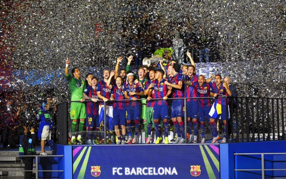 VIDEO + FOTO "Una manita" pentru Barcelona » Catalanii trec de Juventus, scor 3-1, şi cîştigă finala Ligii Campionilor pentru a 5-a oară