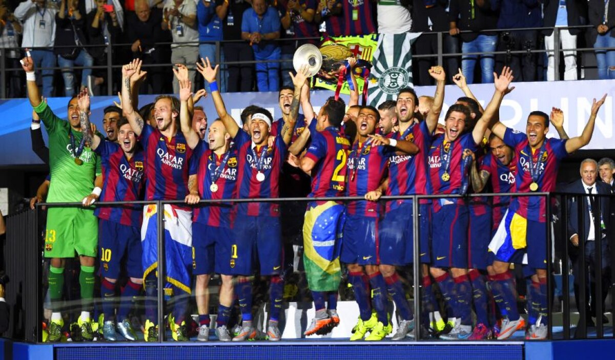 VIDEO + FOTO "Una manita" pentru Barcelona » Catalanii trec de Juventus, scor 3-1, şi cîştigă finala Ligii Campionilor pentru a 5-a oară