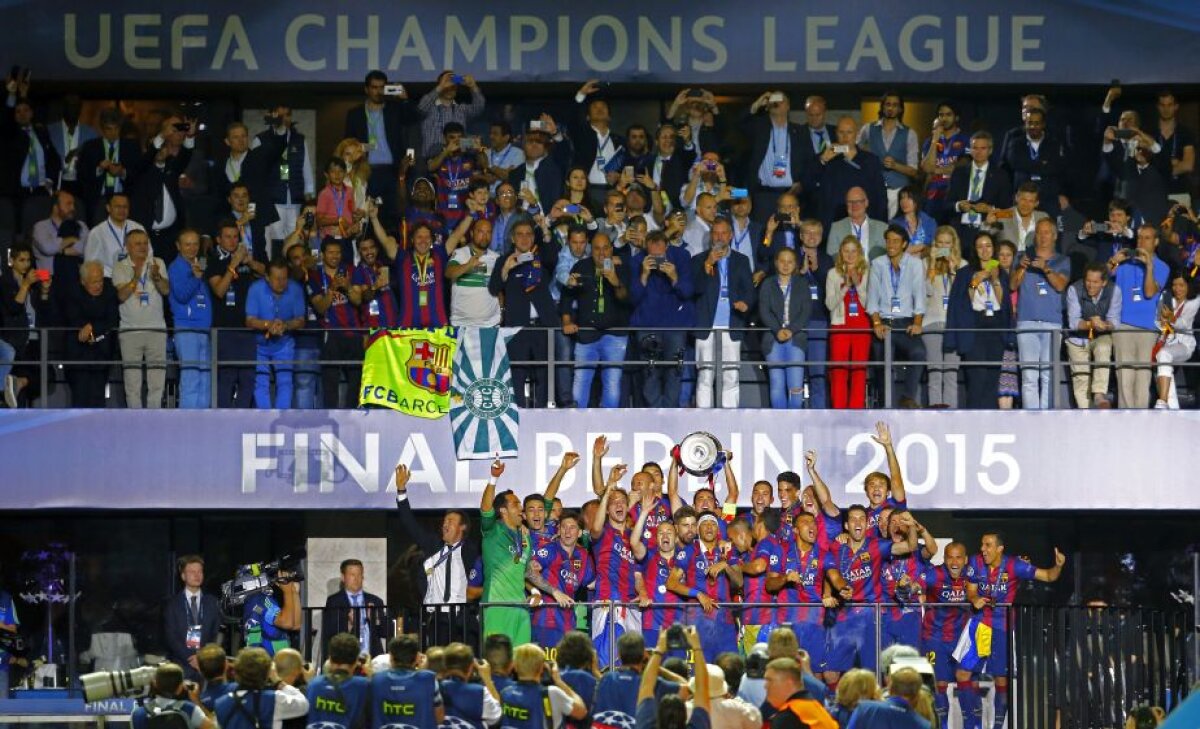 VIDEO + FOTO "Una manita" pentru Barcelona » Catalanii trec de Juventus, scor 3-1, şi cîştigă finala Ligii Campionilor pentru a 5-a oară