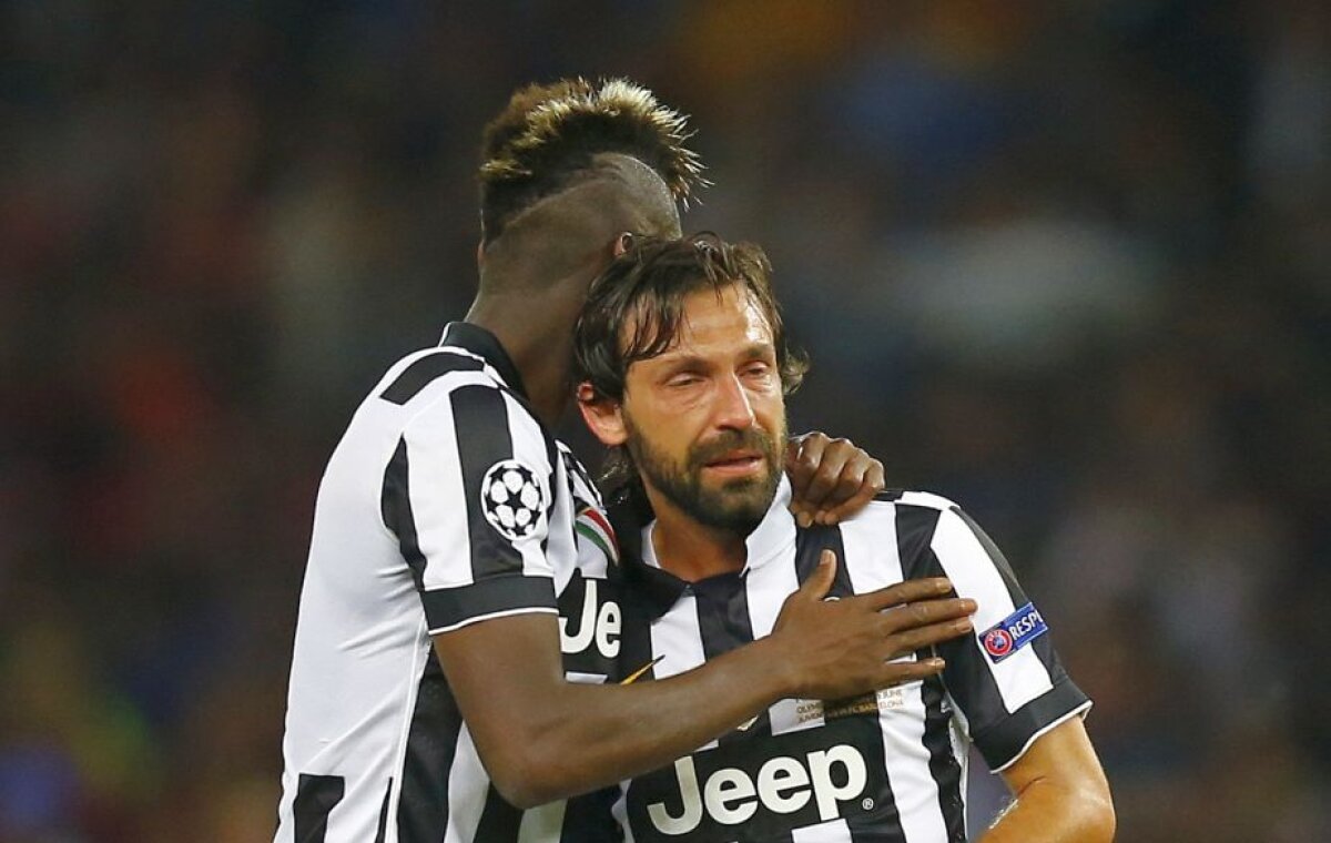 GALERIE FOTO » Momentul ăla în care indiferent cu ce echipă ții, lacrimile lui Pirlo nu te pot lăsa indiferent