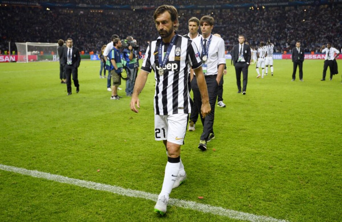 GALERIE FOTO » Momentul ăla în care indiferent cu ce echipă ții, lacrimile lui Pirlo nu te pot lăsa indiferent