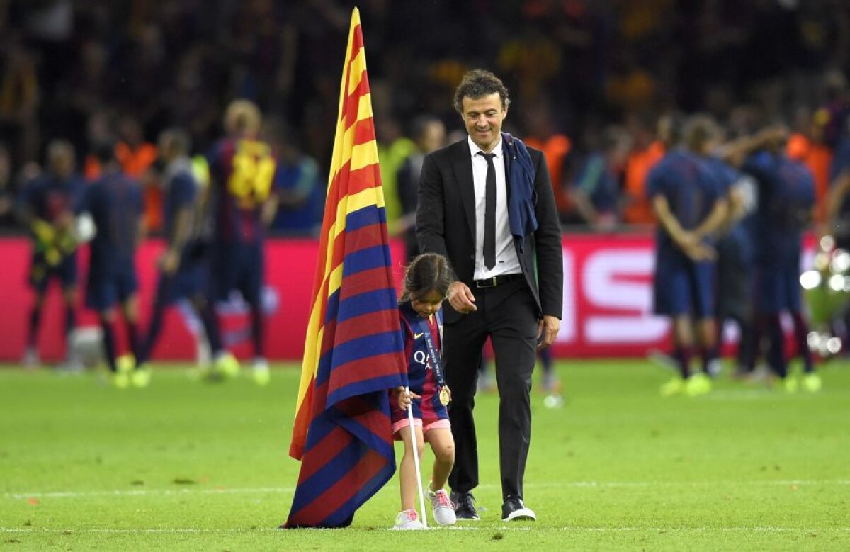 GALERIE FOTO » Astea-s cele mai tari imagini de la sărbătoarea Barcelonei! Mici, dar determinați :)