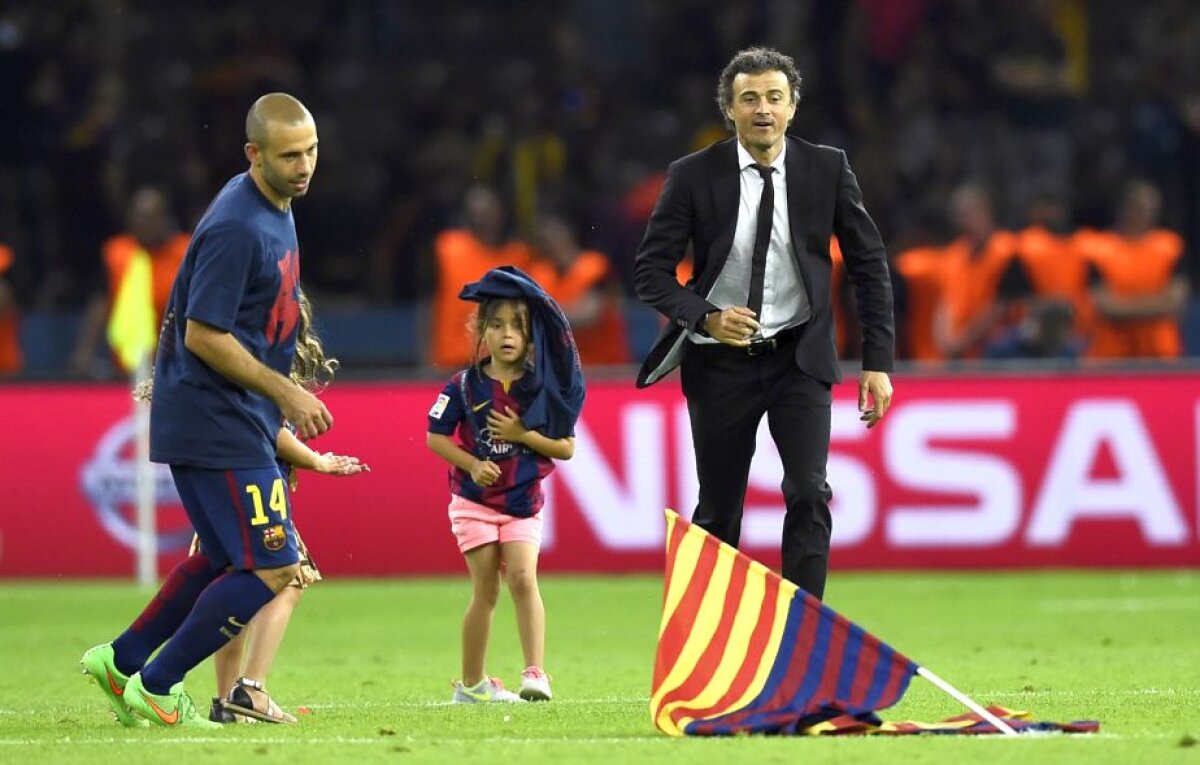 GALERIE FOTO » Astea-s cele mai tari imagini de la sărbătoarea Barcelonei! Mici, dar determinați :)