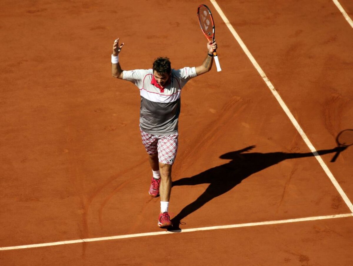 FOTO » Șoc la Roland Garros! Djokovici pierde a treia finală la Paris, iar Wawrinka îl egalează pe Andy Murray la trofee de Grand Slam