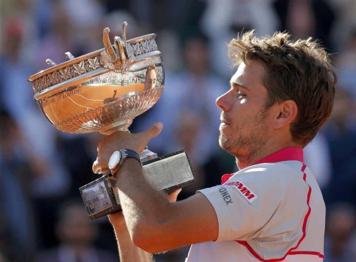 FOTO » Șoc la Roland Garros! Djokovici pierde a treia finală la Paris, iar Wawrinka îl egalează pe Andy Murray la trofee de Grand Slam