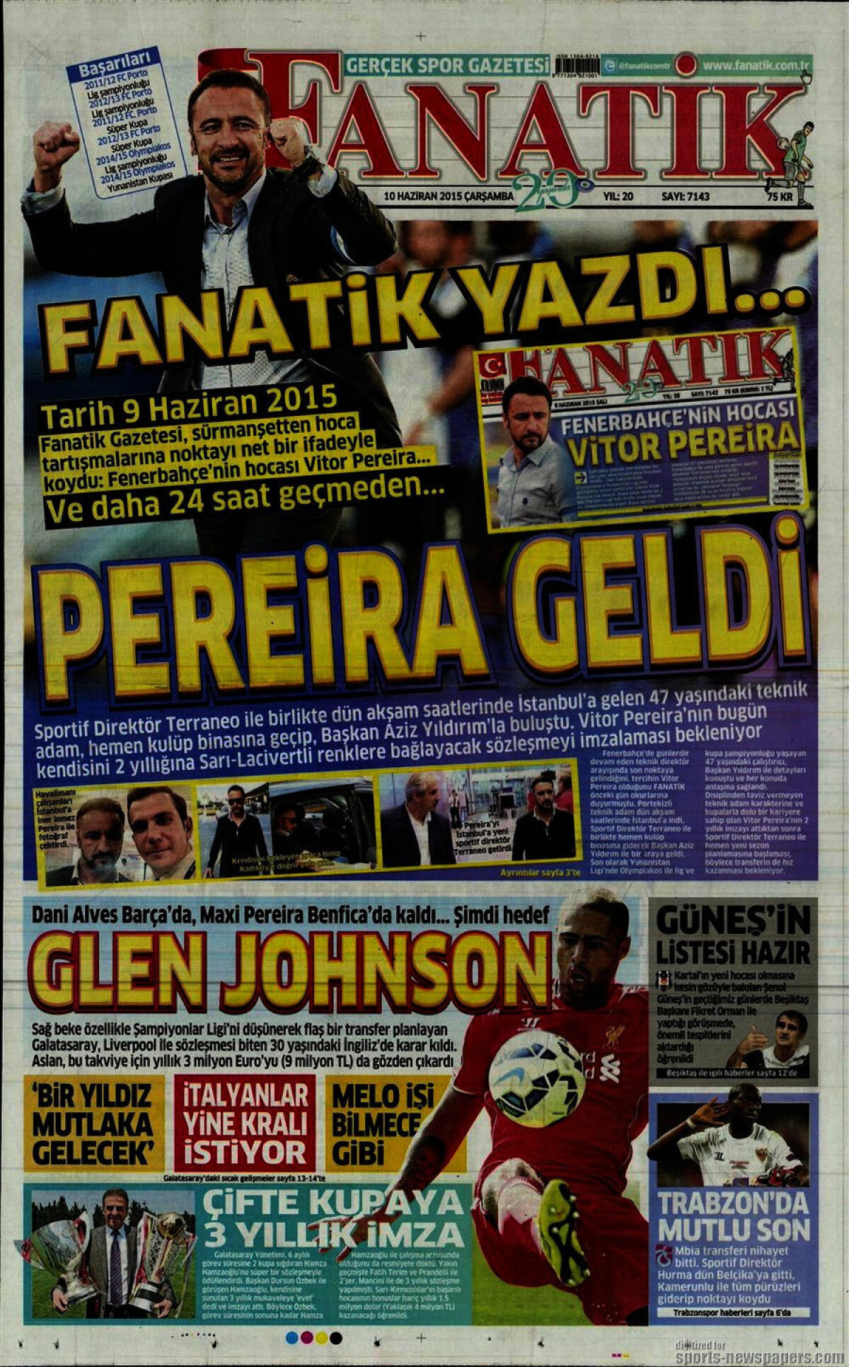 Ce scriu azi ziarele de sport din lume (10 iunie 2015)