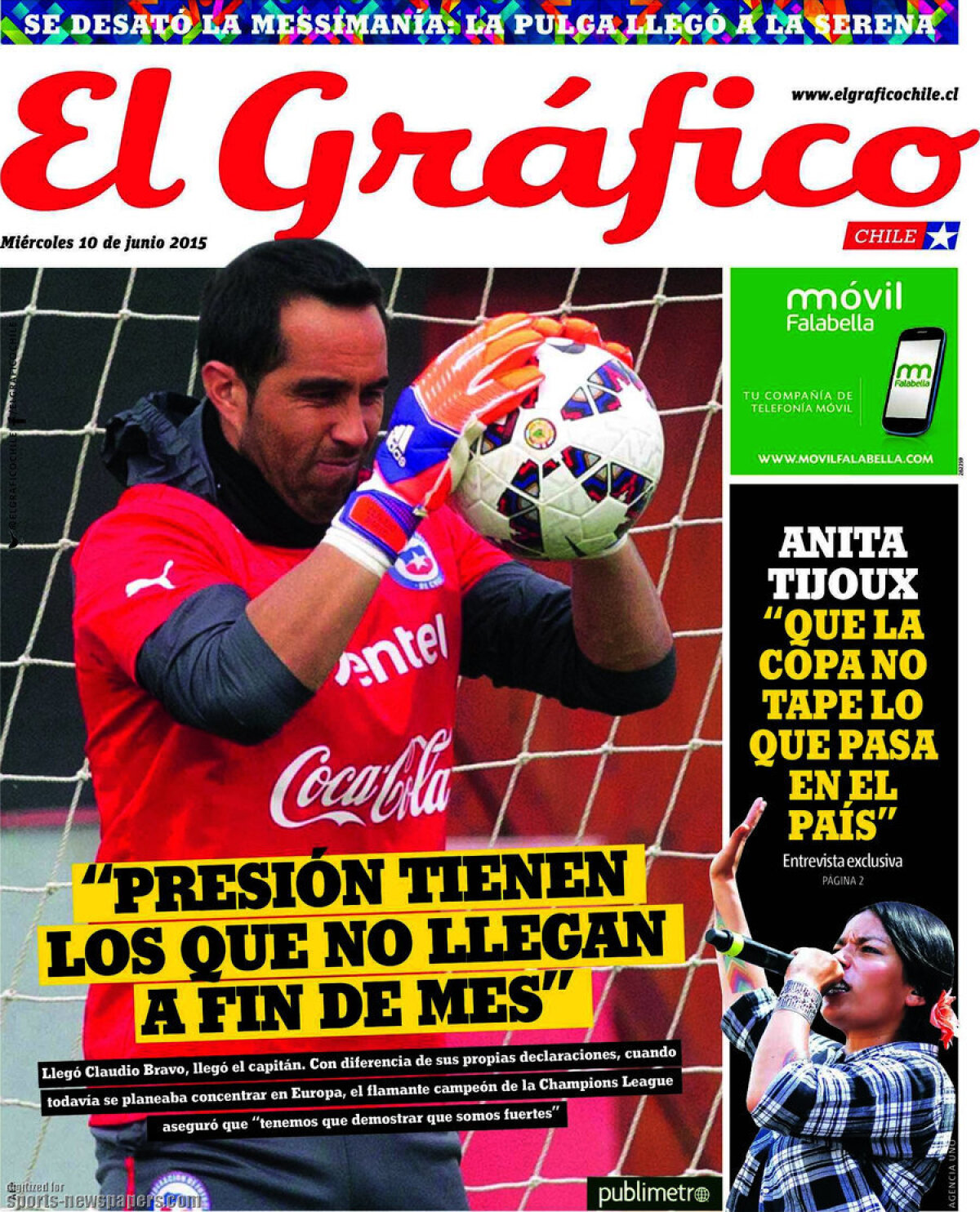 Ce scriu azi ziarele de sport din lume (10 iunie 2015)