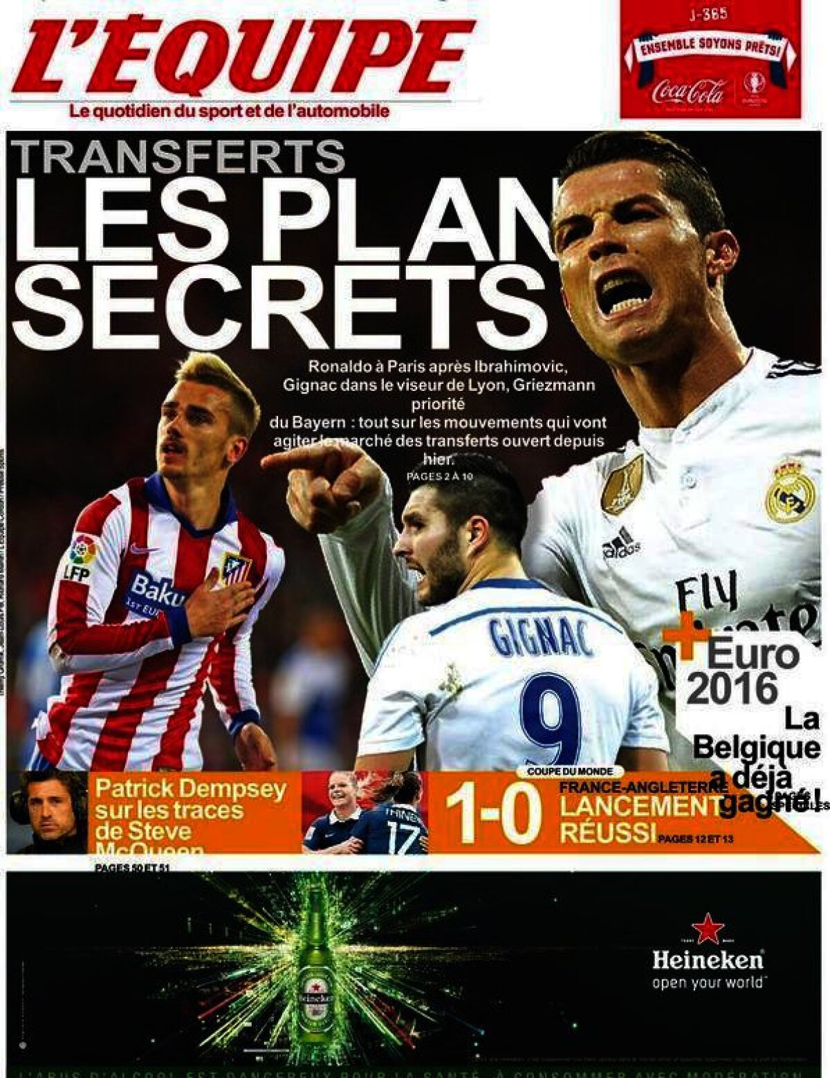 Ce scriu azi ziarele de sport din lume (10 iunie 2015)