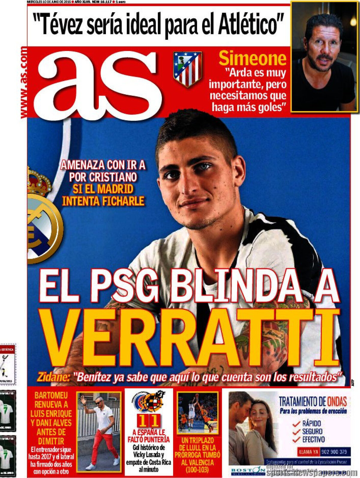 Ce scriu azi ziarele de sport din lume (10 iunie 2015)