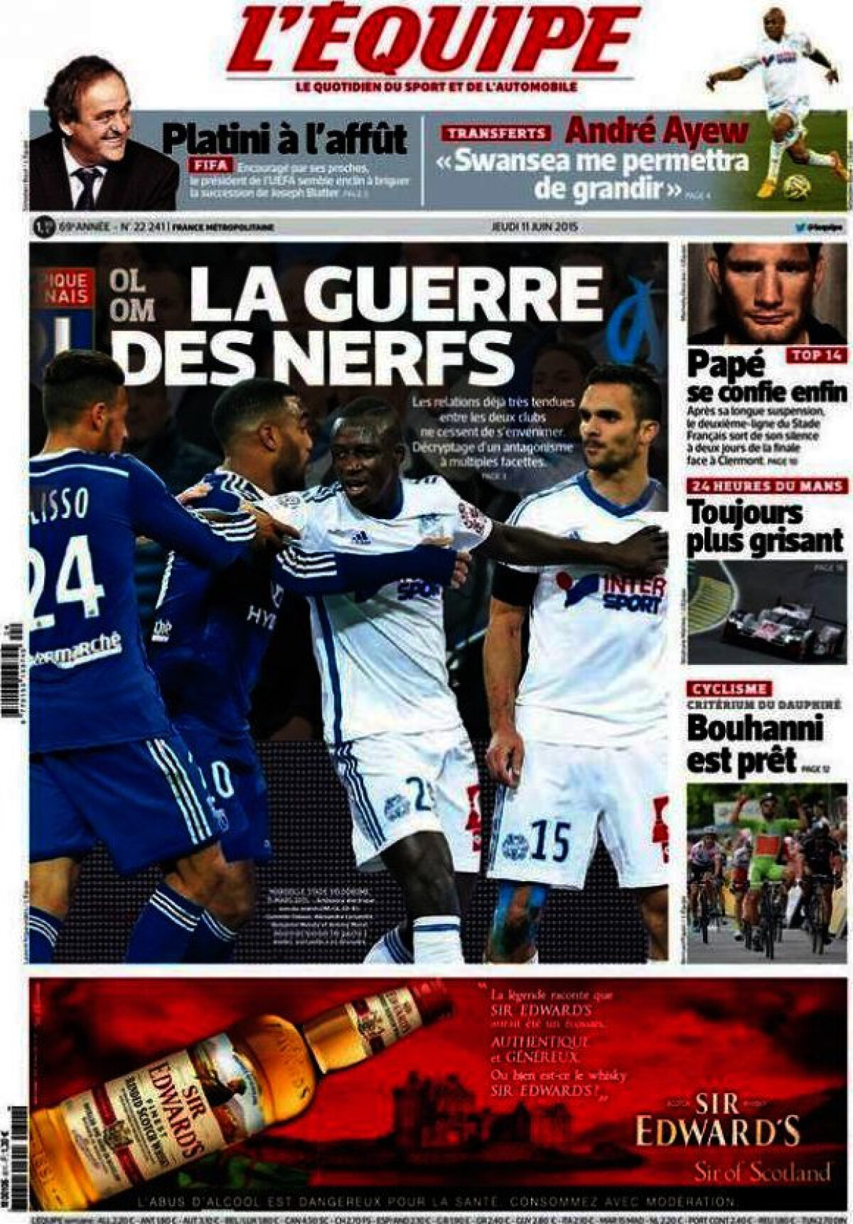 Ce scriu azi ziarele de sport din lume (11 iunie 2015)