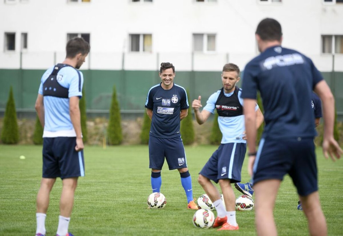 GALERIE FOTO Ziua a treia la Săcele » Primele emoţii pentru Rădoi: un stelist a ieșit accidentat din antrenament