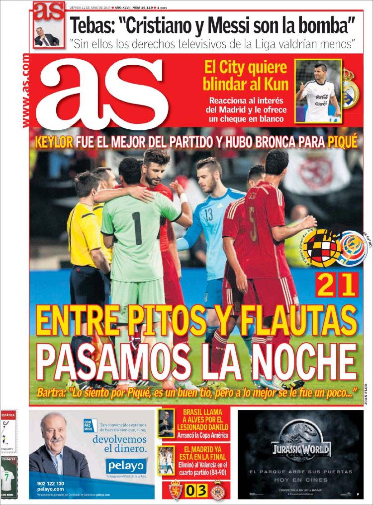 Ce scriu azi ziarele de sport din lume (12 iunie 2015)