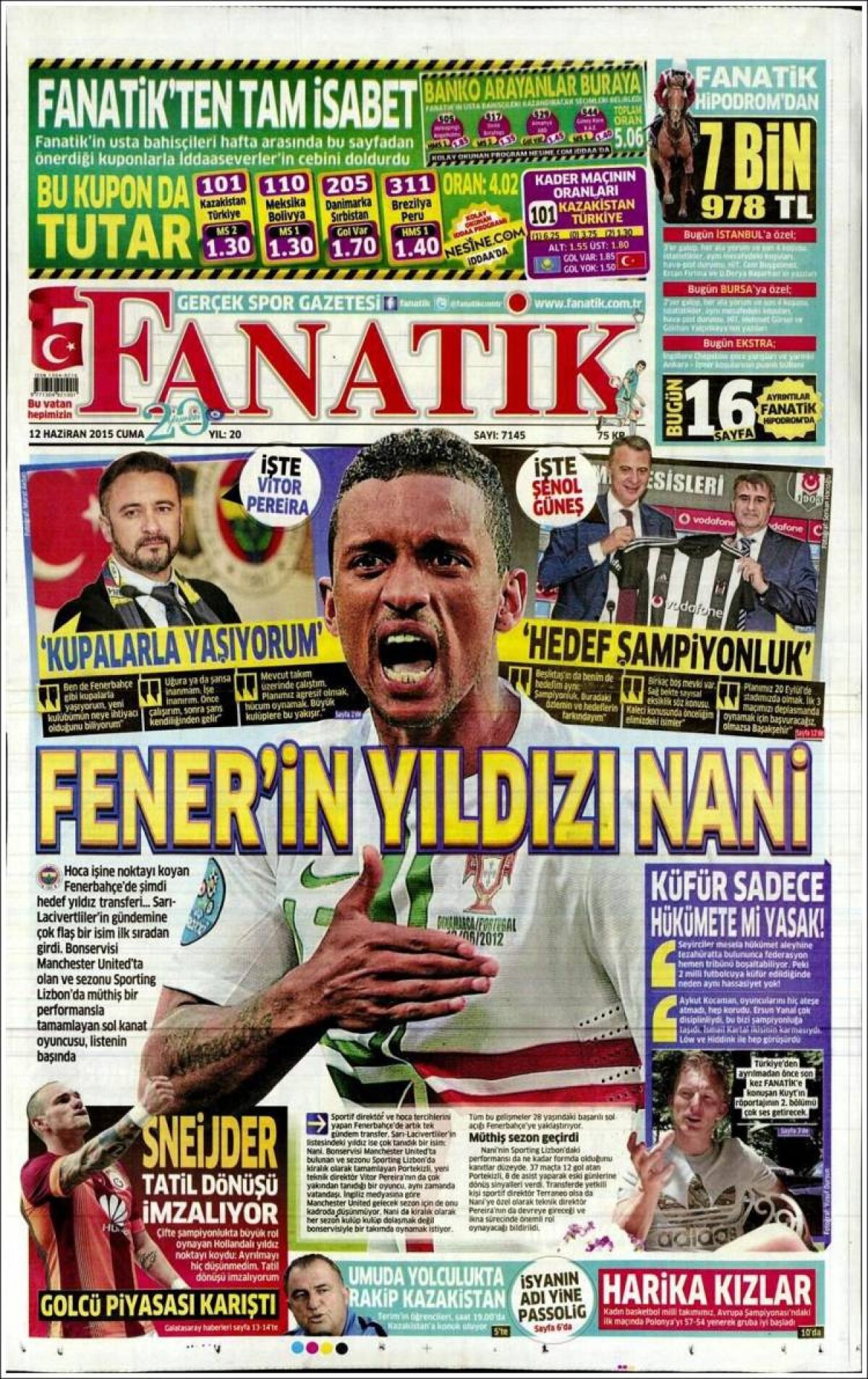 Ce scriu azi ziarele de sport din lume (12 iunie 2015)