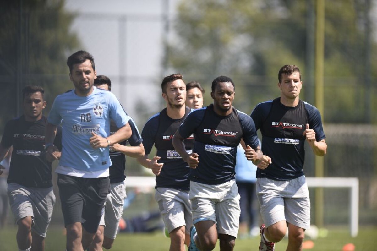 GALERIE FOTO EXCLUSIV Primul antrenament al lui Alcenat sub comanda lui Rădoi » Fundașul i-a impresionat pe cei din staff