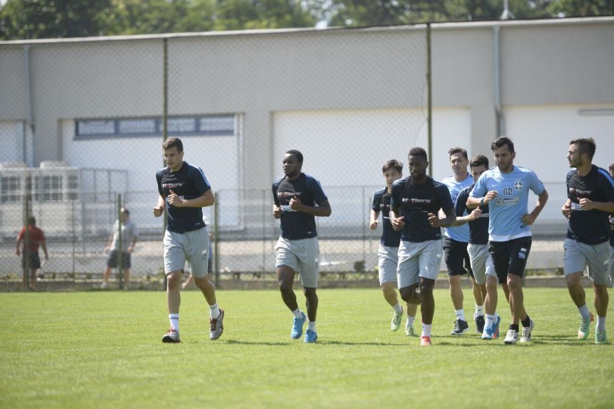 GALERIE FOTO EXCLUSIV Primul antrenament al lui Alcenat sub comanda lui Rădoi » Fundașul i-a impresionat pe cei din staff