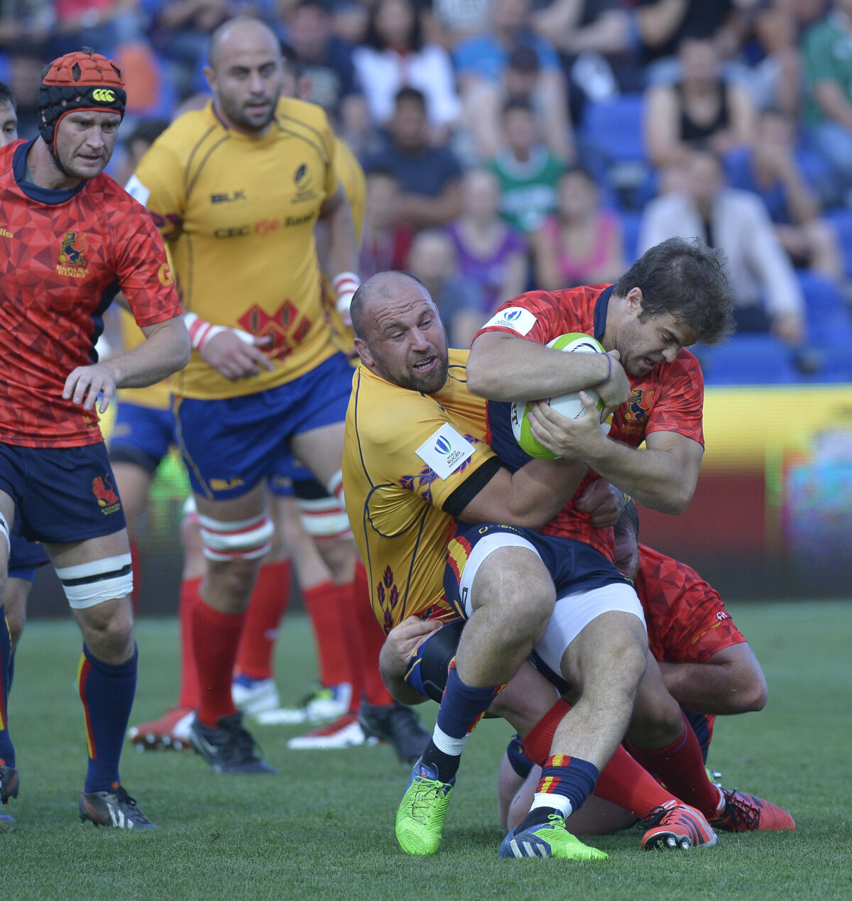 GALERIE FOTO România a început cu dreptul turneul World Rugby Nations Cup şi a învins Spania, scor 35-9