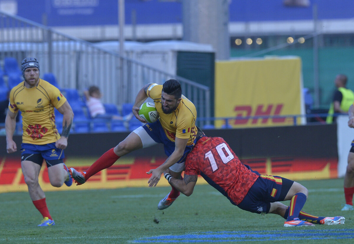 GALERIE FOTO România a început cu dreptul turneul World Rugby Nations Cup şi a învins Spania, scor 35-9