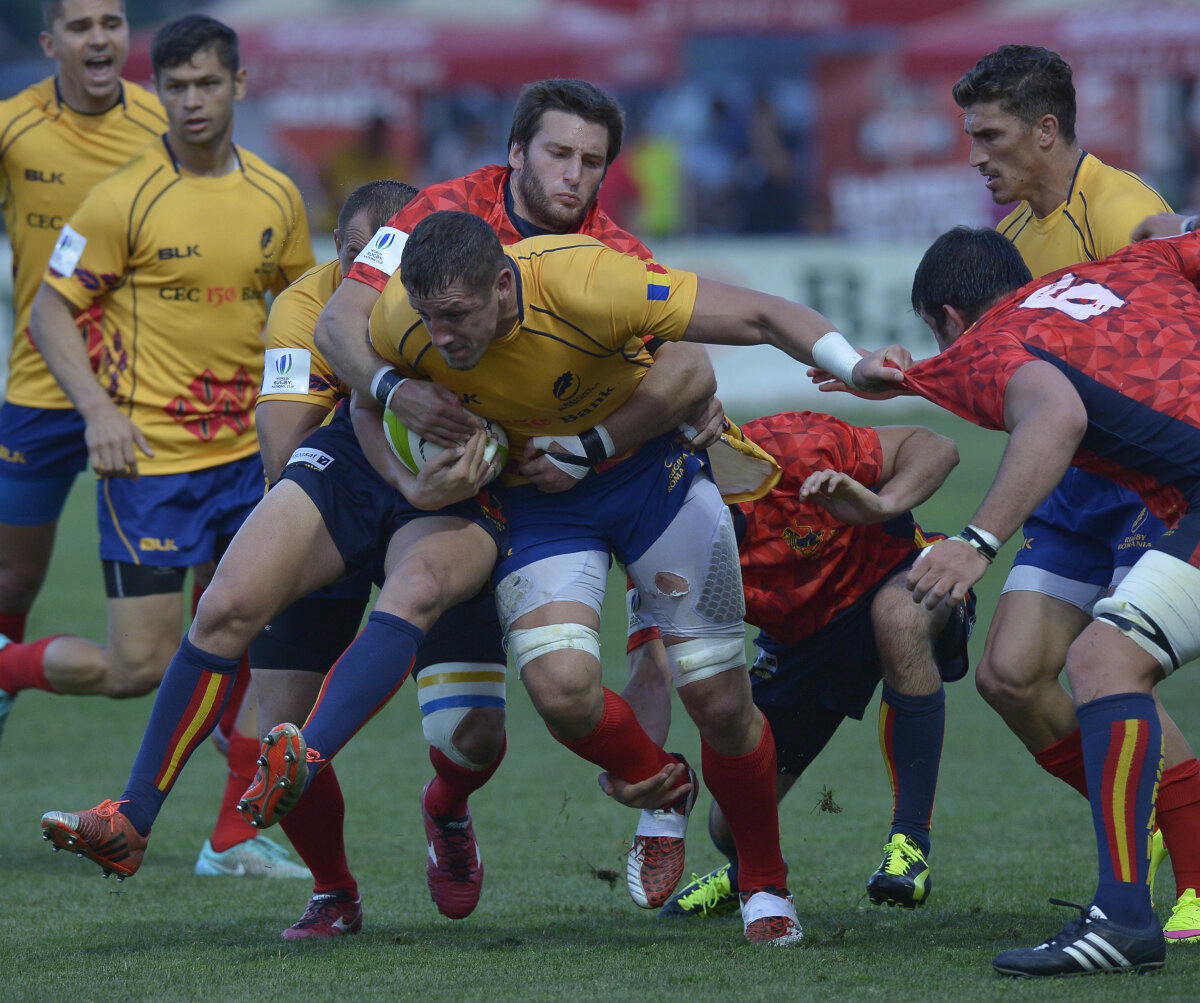 GALERIE FOTO România a început cu dreptul turneul World Rugby Nations Cup şi a învins Spania, scor 35-9