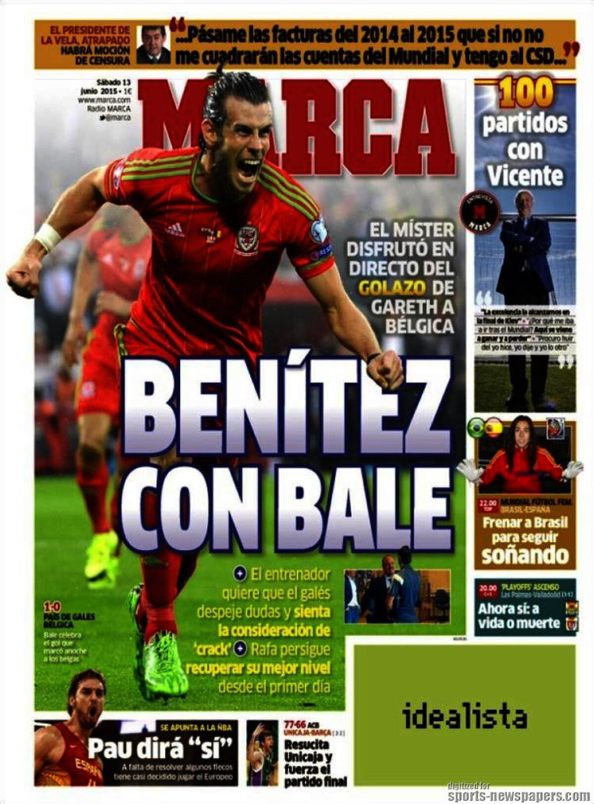 Ce scriu azi ziarele de sport din lume (13 iunie 2015)