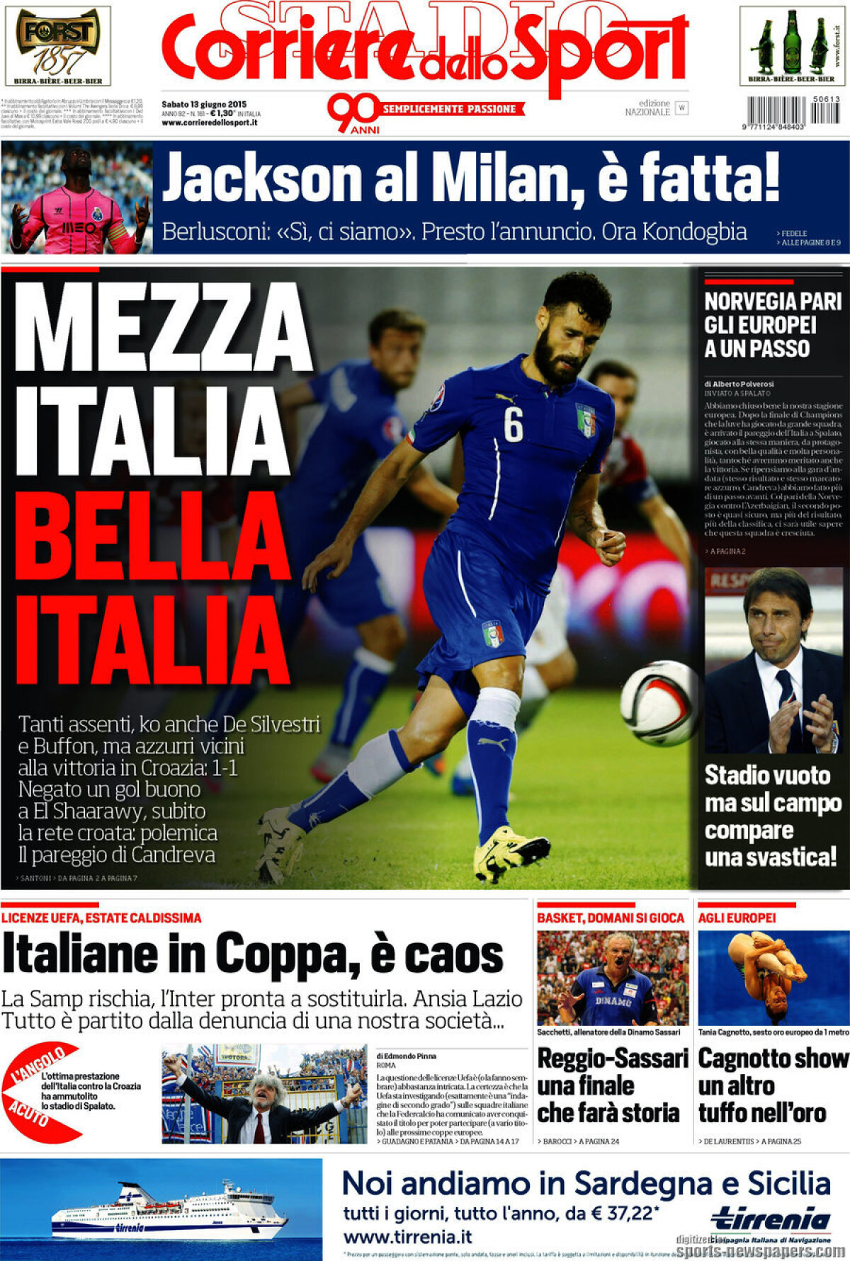 Ce scriu azi ziarele de sport din lume (13 iunie 2015)