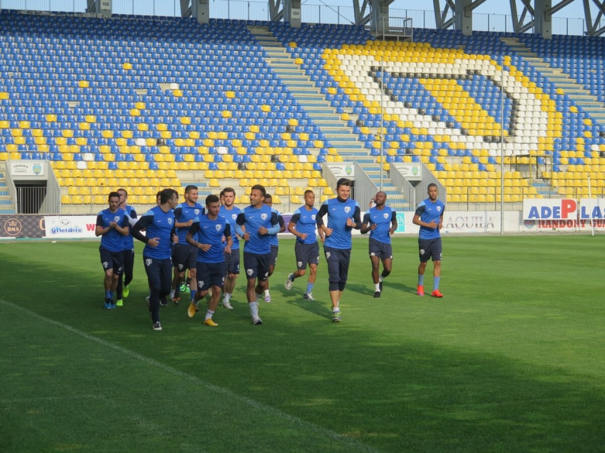 GALERIE FOTO Primul antrenament al verii pentru Petrolul » ”Lupii” au adus un jucător crescut de PSG și au renunțat la un alt jucător