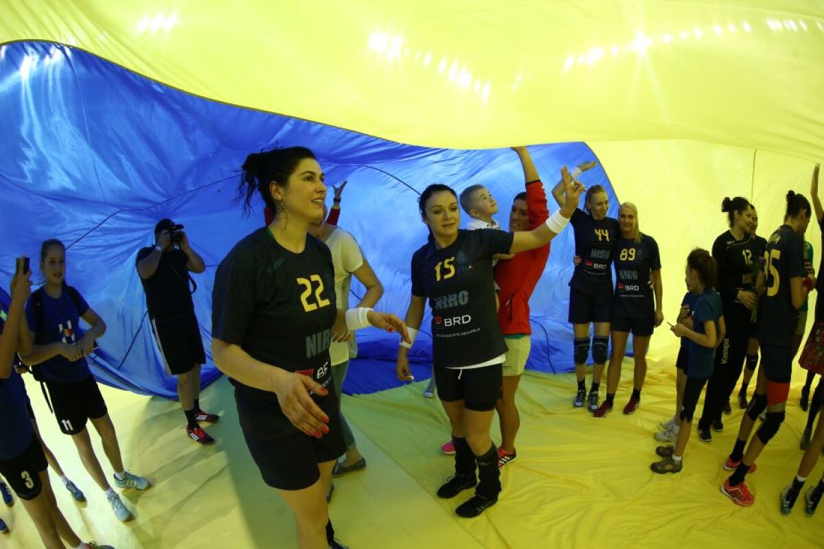 FOTO Calificare cu apa la gît » România s-a calificat la Mondial, dar a tremurat serios la returul cu Serbia