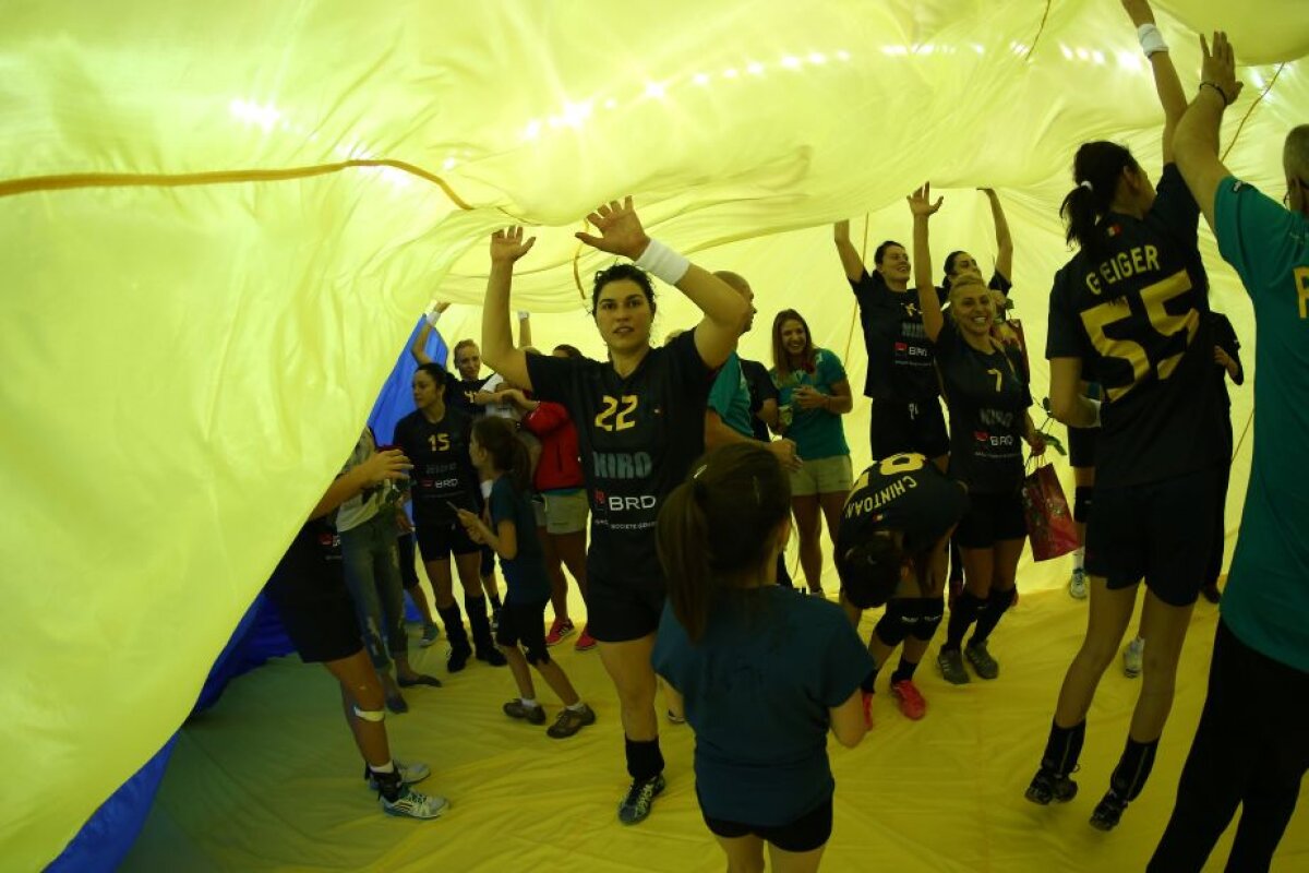 FOTO Calificare cu apa la gît » România s-a calificat la Mondial, dar a tremurat serios la returul cu Serbia