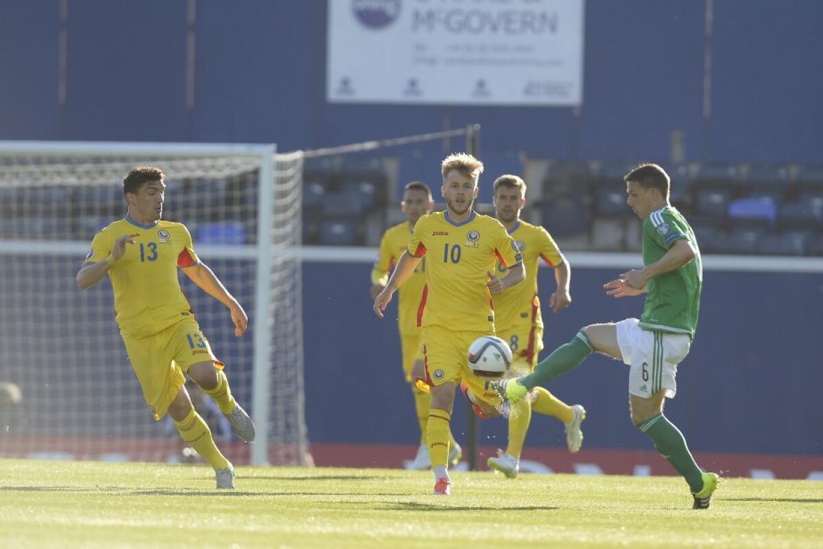  GALERIE FOTO şi VIDEO Zero pe linie. România a remizat cu Irlanda de Nord, după un joc încîlcit! Vestea bună: sîntem în continuare liderii grupei!