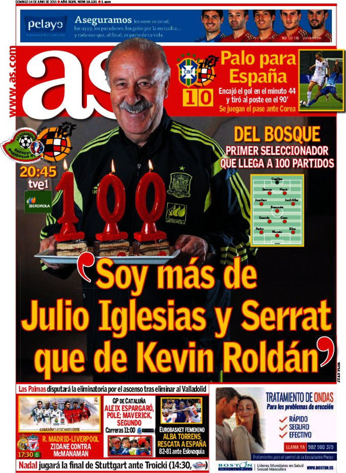 Ce scriu azi ziarele de sport din lume (14 iunie 2015)