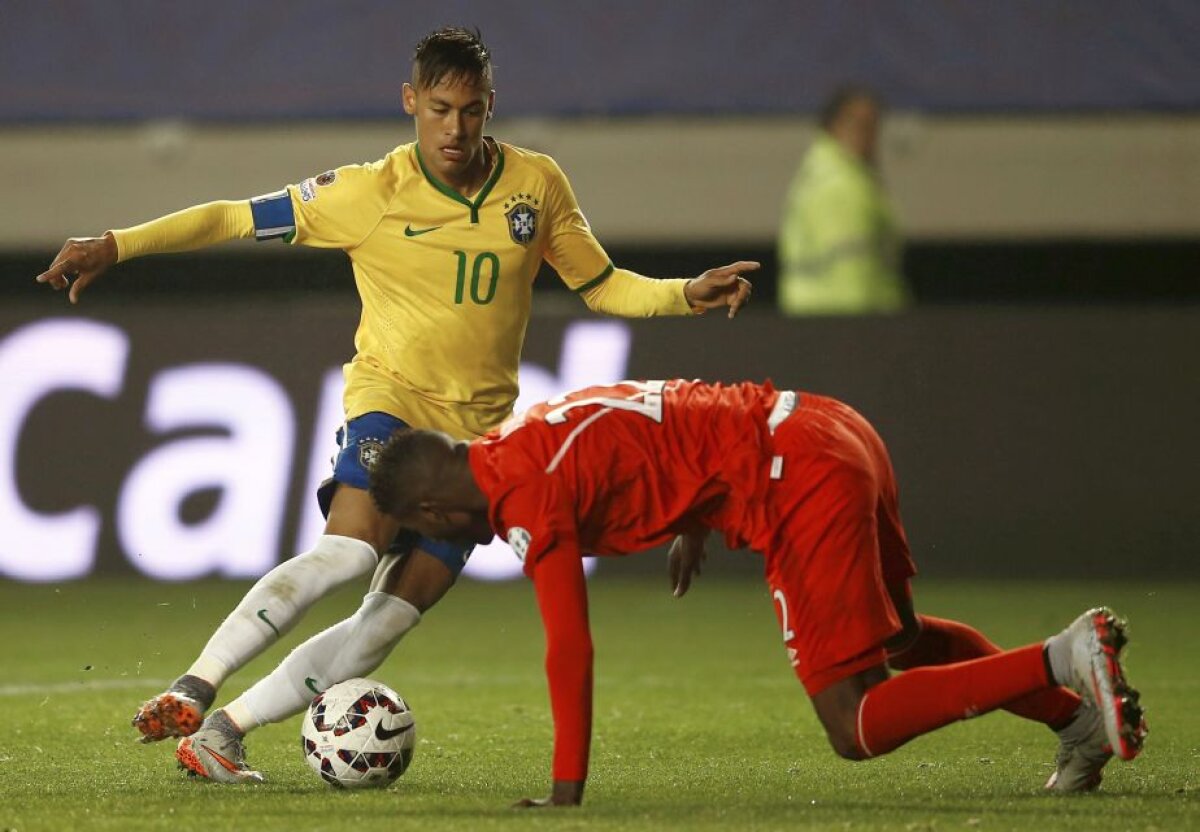 VIDEO și FOTO Surprize în Copa America » Neymar a trecut de Pele și Ronaldo cu o performanță fabuloasă