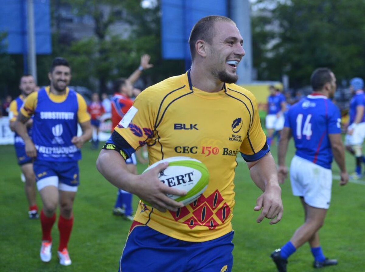 FOTO Instrucţie cu africanii! România a demolat Namibia în al doilea meci de la Rugby World Nations Cup